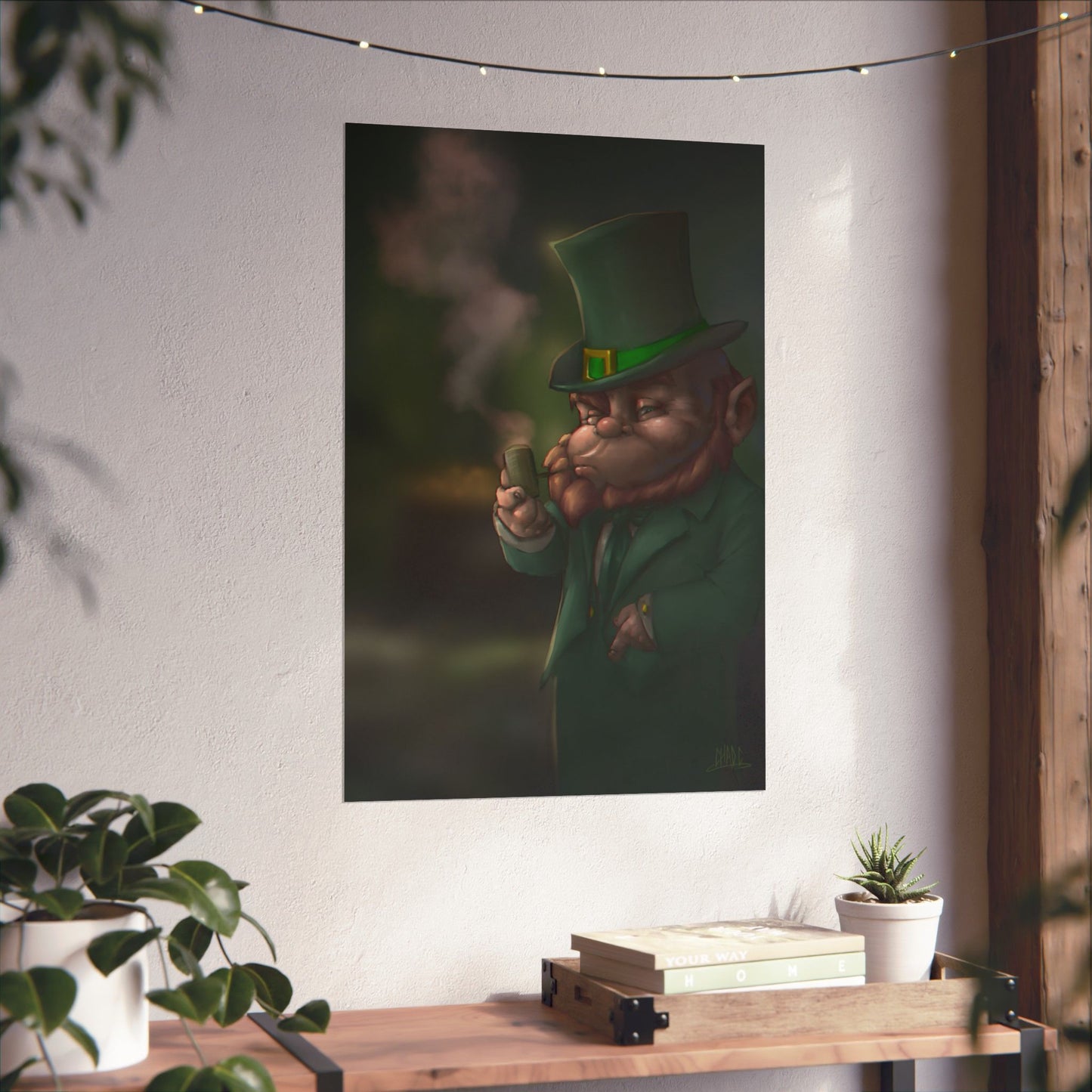 ChadwickArt Leprechaun Hollow Premium Matte Vertical Posters