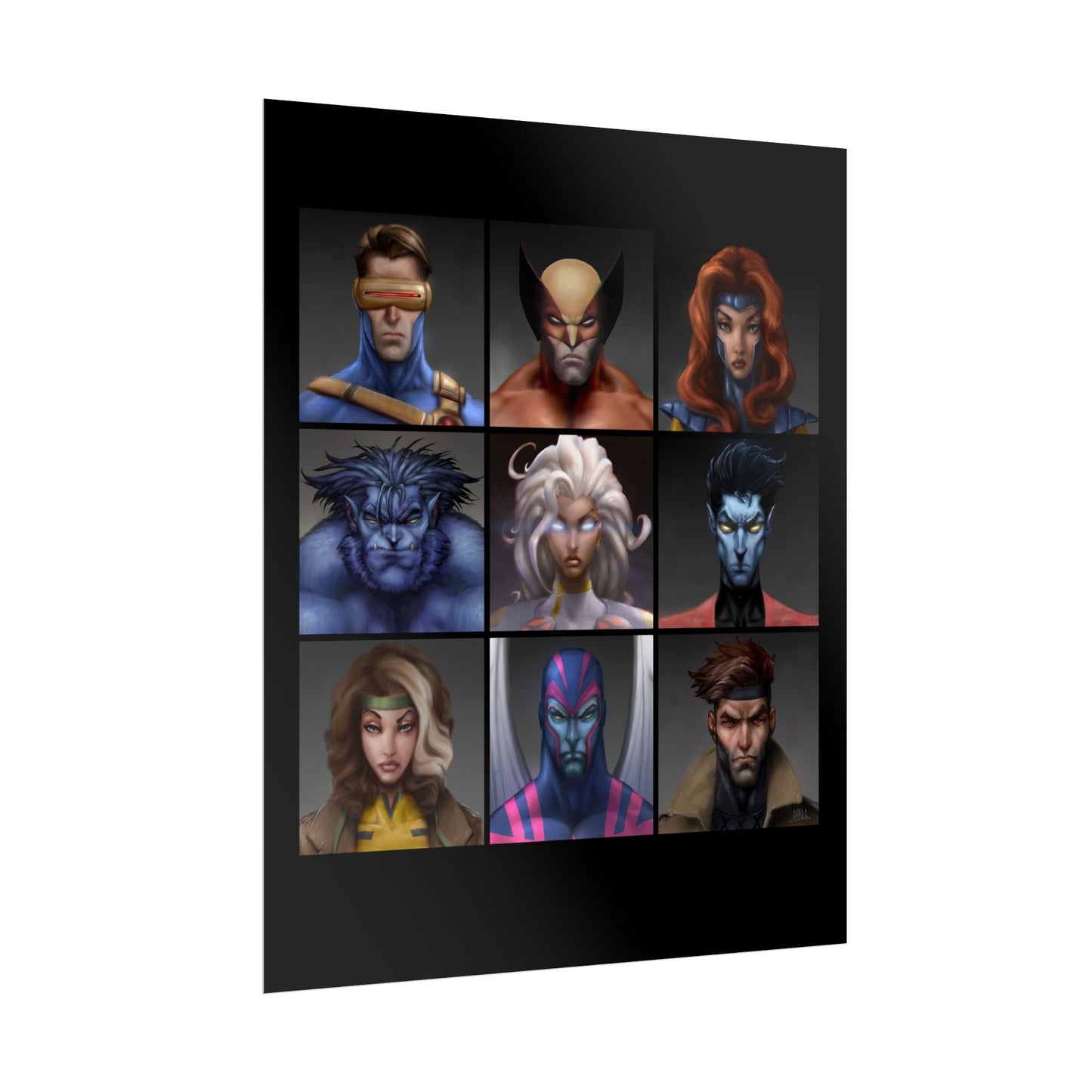 ChadwickArt XM Matte Paper Poster (square)