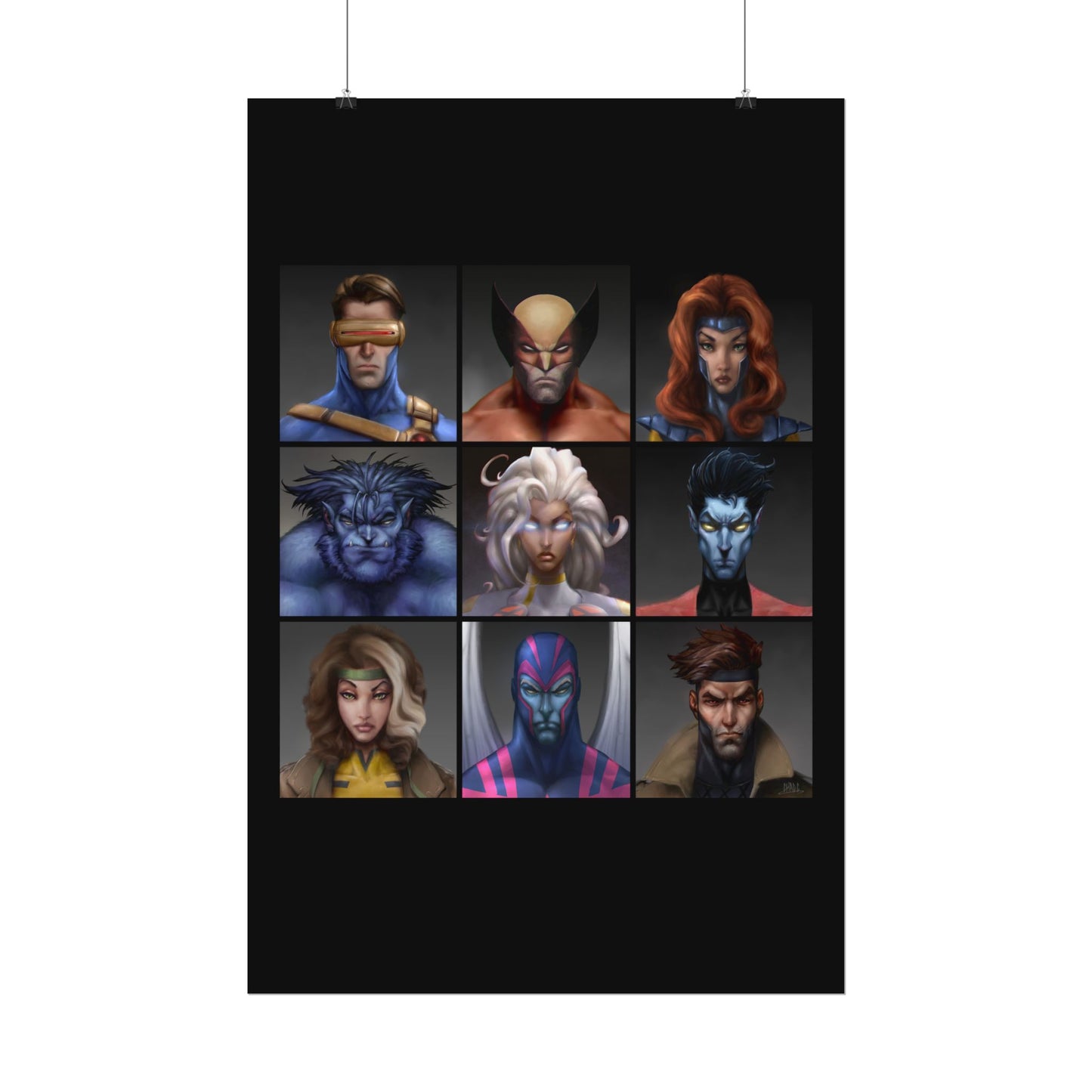 ChadwickArt XM Matte Paper Poster (square)