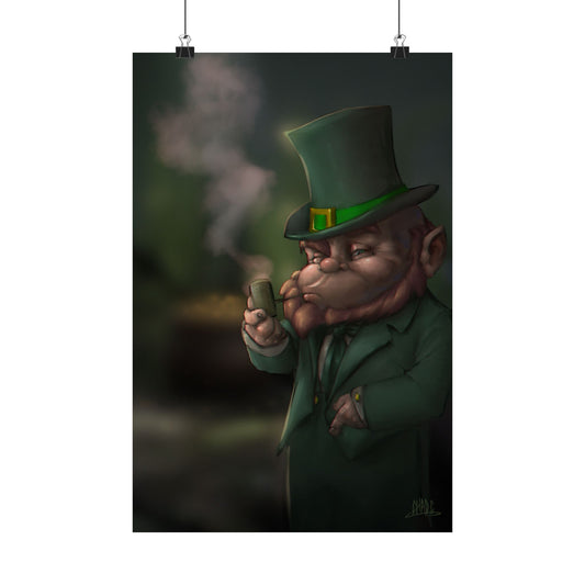 ChadwickArt Leprechaun Hollow Premium Matte Vertical Posters