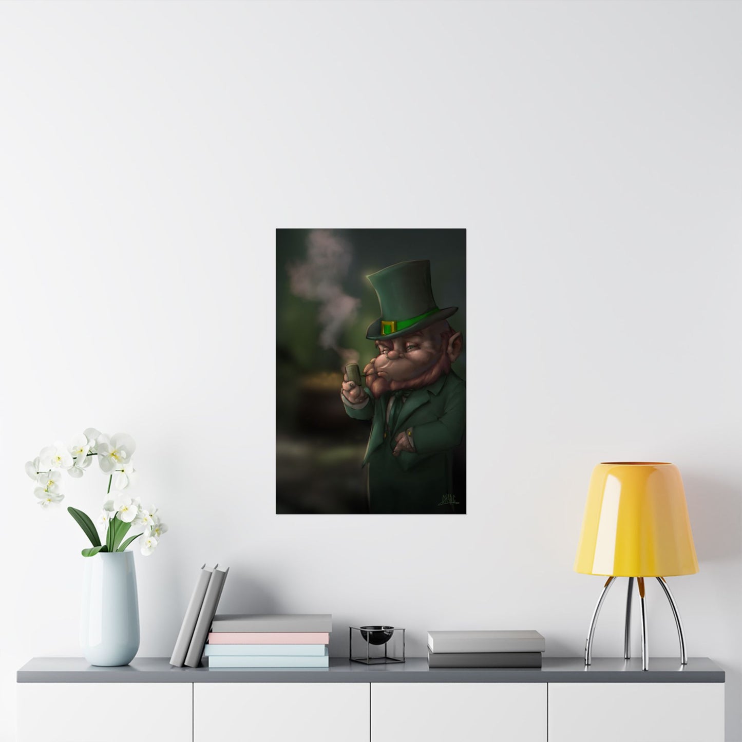 ChadwickArt Leprechaun Hollow Premium Matte Vertical Posters