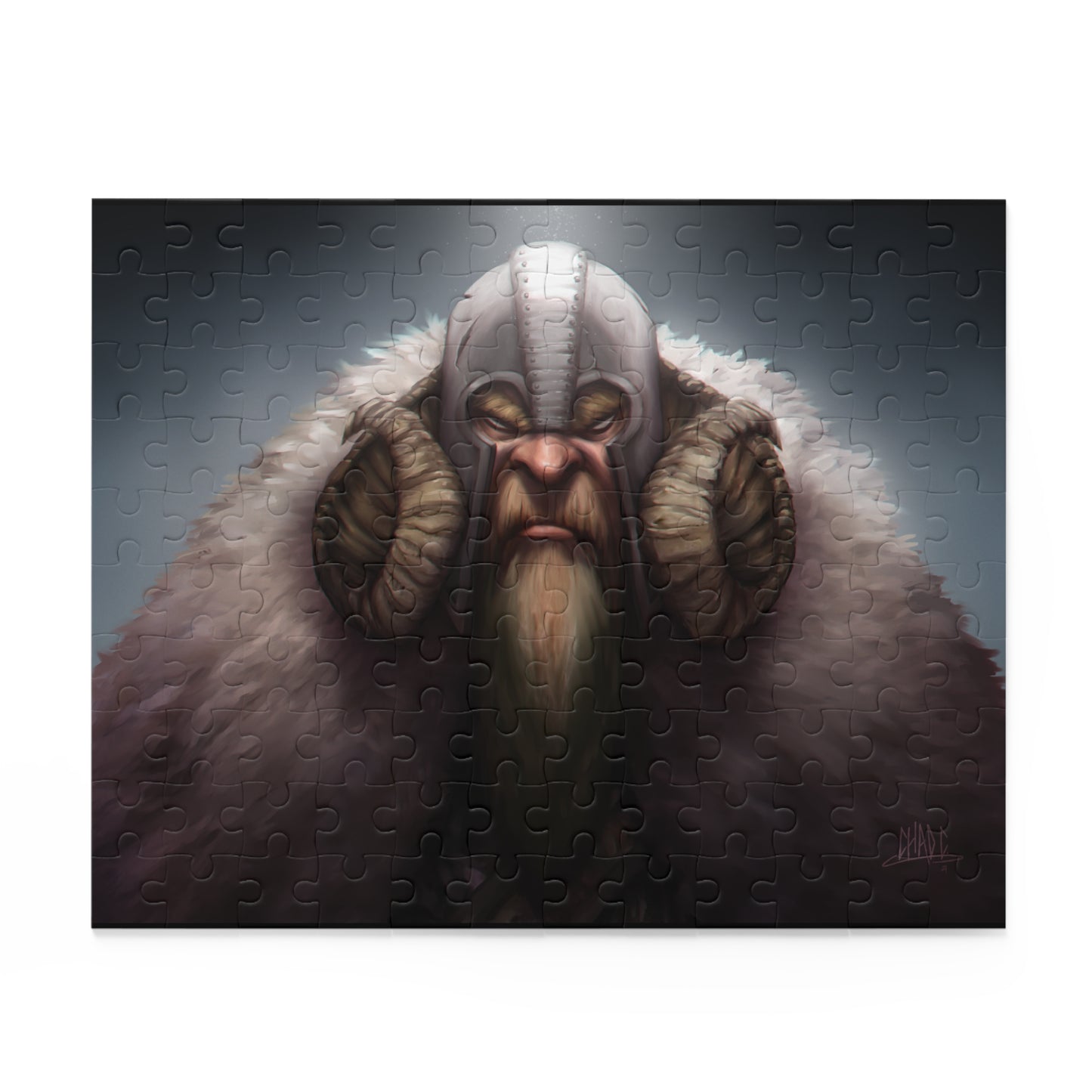 ChadwickArt Viking Dwarf Puzzle (120, 252, 500-Piece)