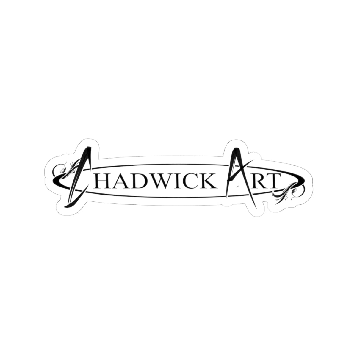 ChadwickArt Logo Kiss-Cut Stickers